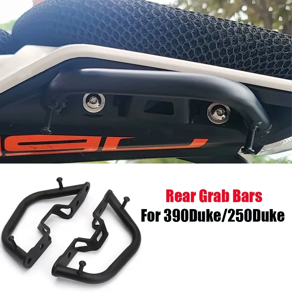 390Duke Accessories Rear Grab Bars Rear Seat Pillion Passenger Grab Rail Handle For 390Duke 250Duke 250 Duke 390 DUKE