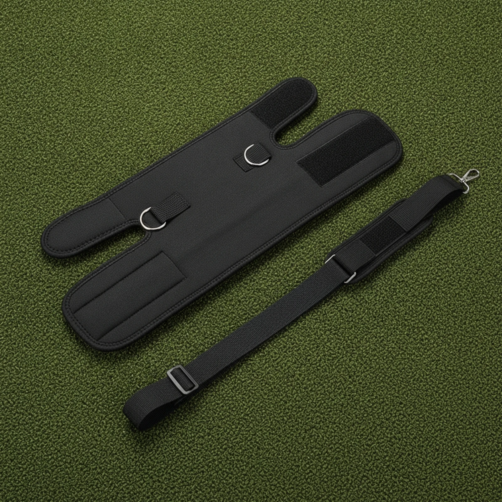 Leg Sleeve with Strap Secure Leg Alignment Wrap Foot Positioning Strap Stable Easy to Use for Golfers, Golf Training