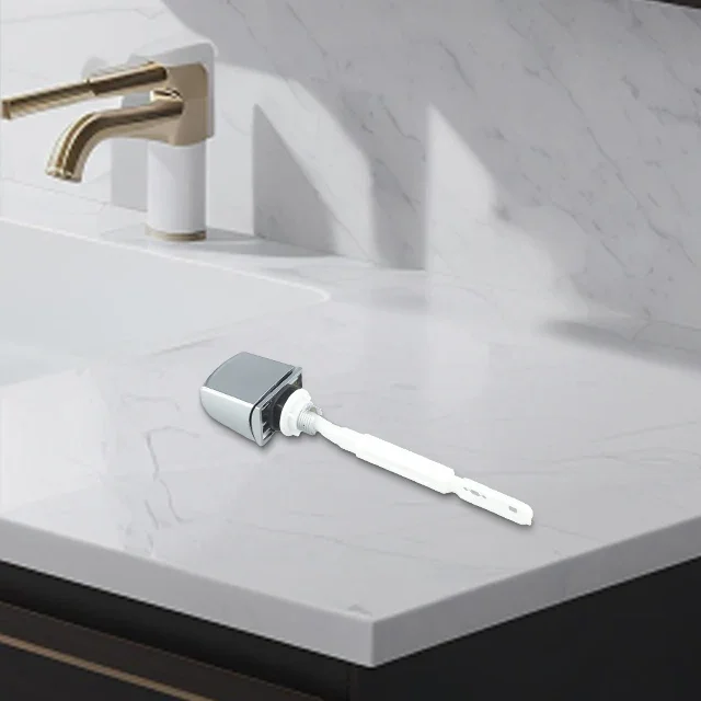 ABS Chrome Plating Single Button Sleek And Stylish Design User-friendly Design 19*4.5 Cm Mounting Hole Diameter