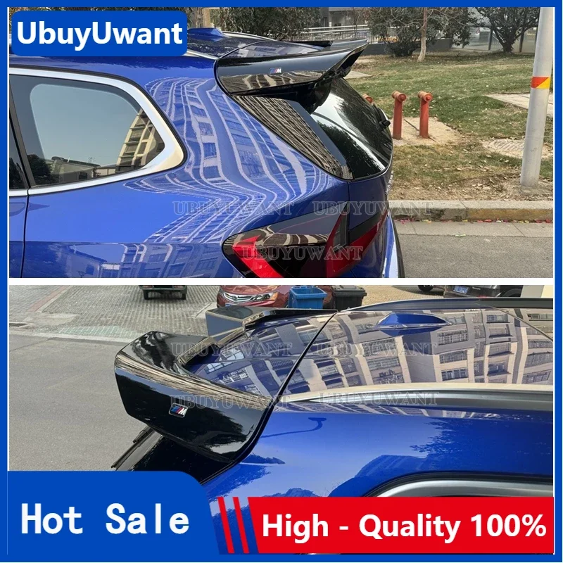 

For BMW new U10 U11 X1 IX1 2023+ Roof Spoiler ABS Plastic Unpainted Color Rear Spoiler Wing Trunk Lip Boot Cover Car Styling