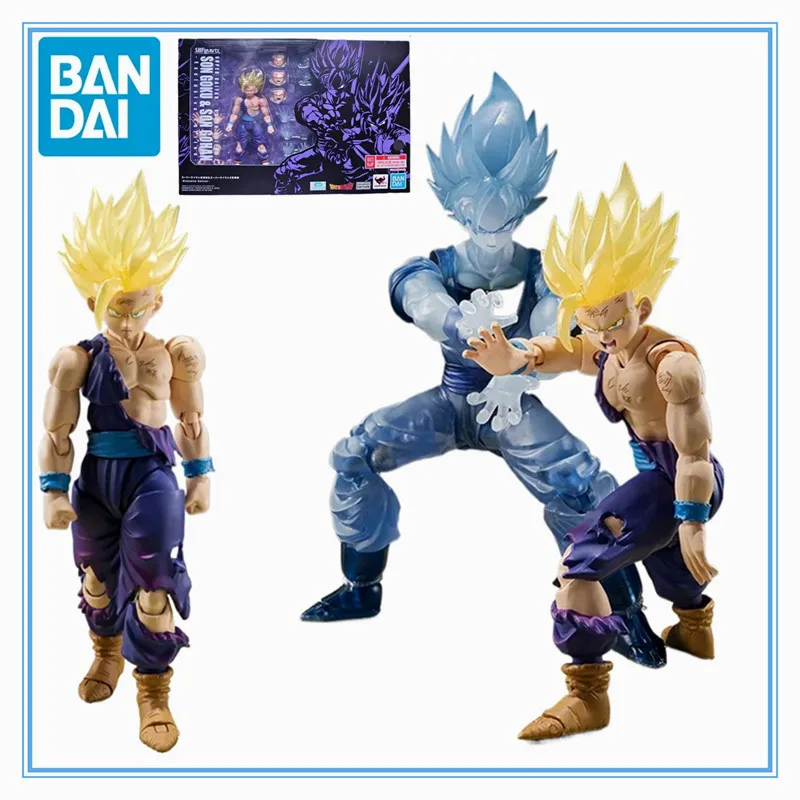 

Original Genuine S.H.Figuarts SHF DRAGON BALL Z SUPER SAIYAN SON GOKU SONG GOHAN Exclusive Edition Bandai Anime Model Action