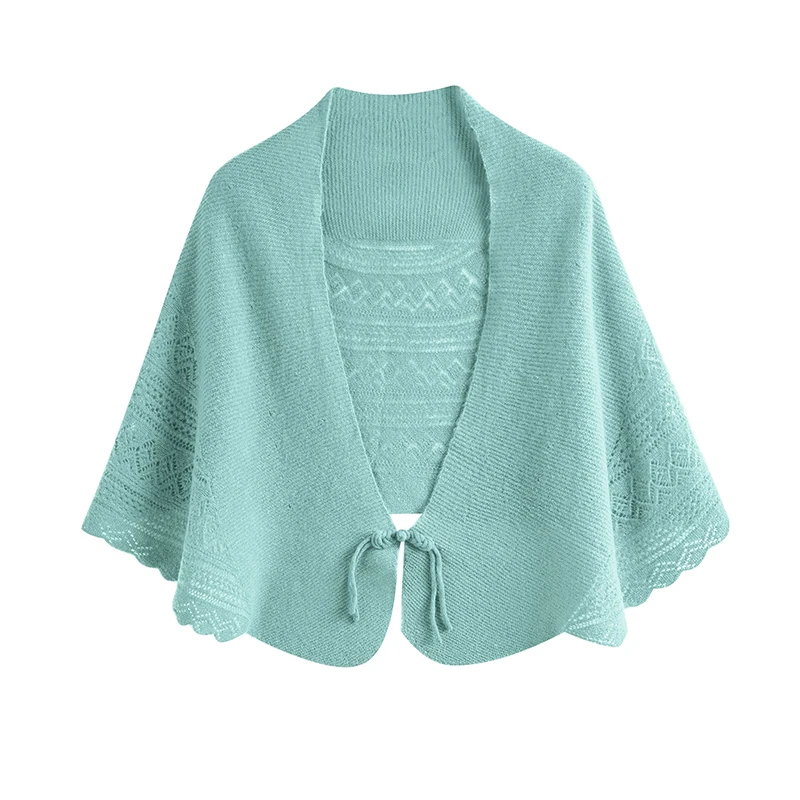 

Autumn and winter new women's classic wool cardigan sleeveless round neck button up sweater, high-quality loose and soft shawl