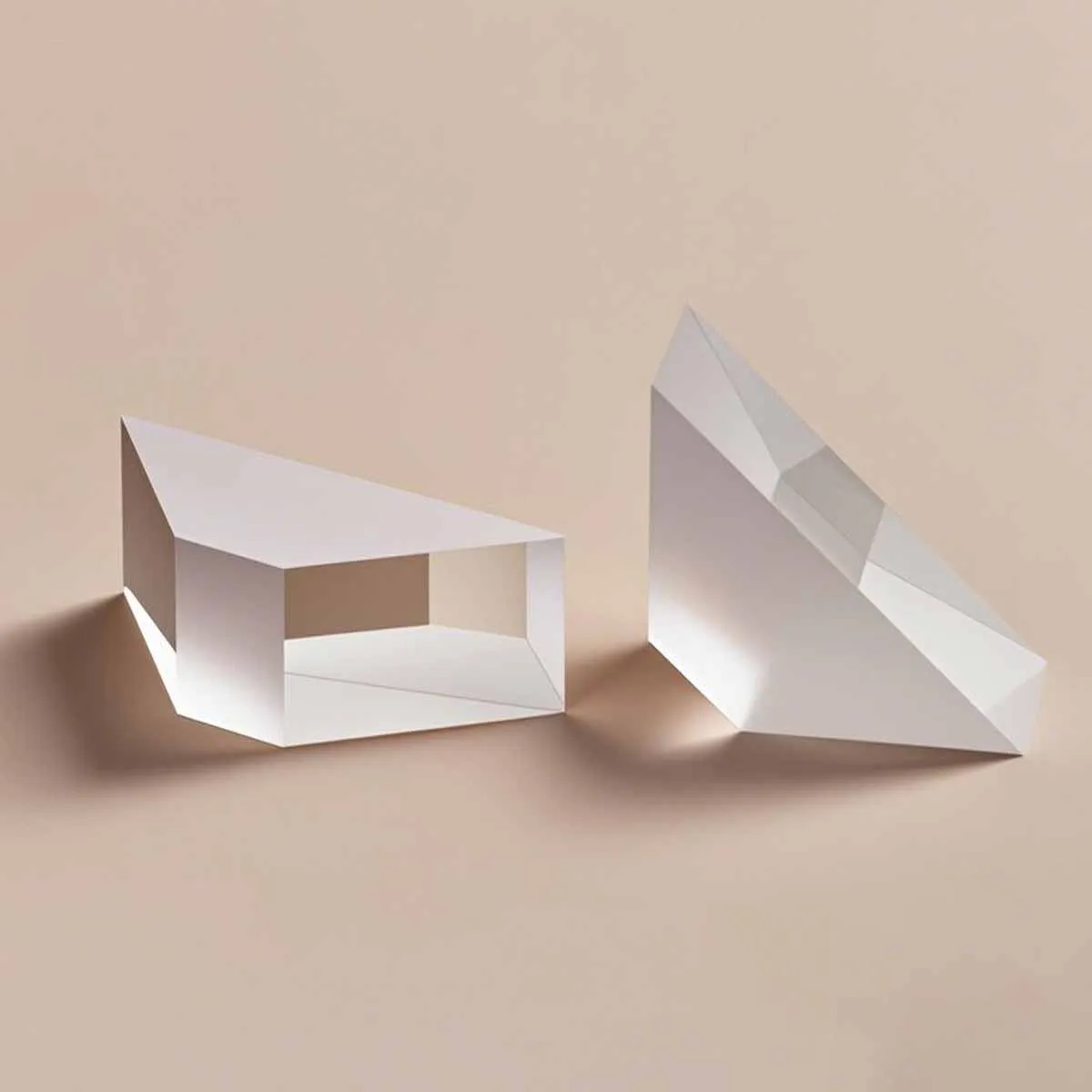 Isometric 180 degree rotating trapezoidal prism - K9 optical glass high-Precision Acid and Alkali Resistance