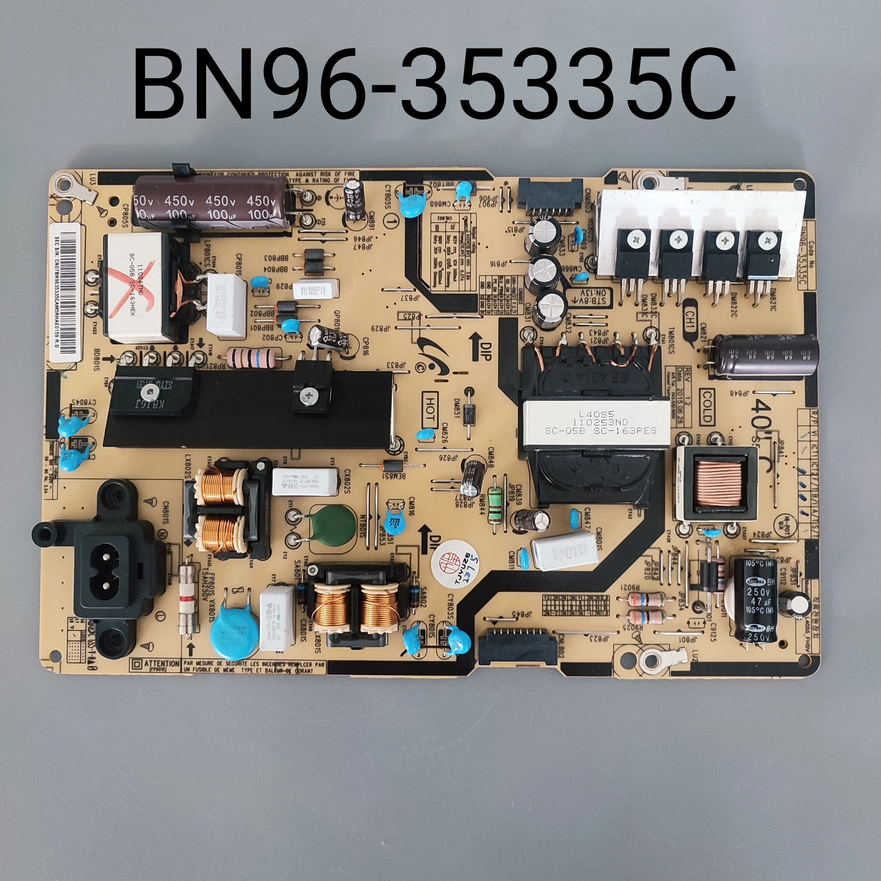 BN96-35335C Netzteil Power Supply Power Board L40S5_FHSV FOR SAMSUNG TV UN40JU6400 UE43JU6000 UE40JU6050 UE40JU6072