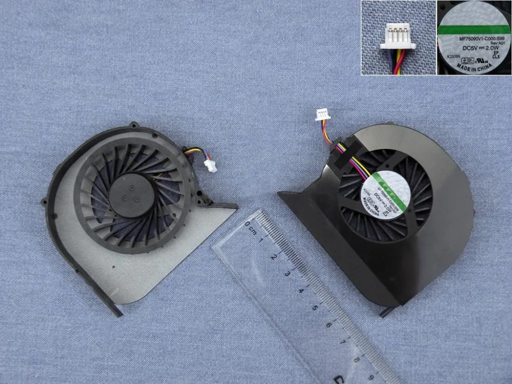 New Laptop Cooling Fan For Acer Aspire 4743 4743G 4743ZG 4750 4750G 4755 4755G PN: MF75090V1-C000-S99 KSB06105HB CPU Cooler