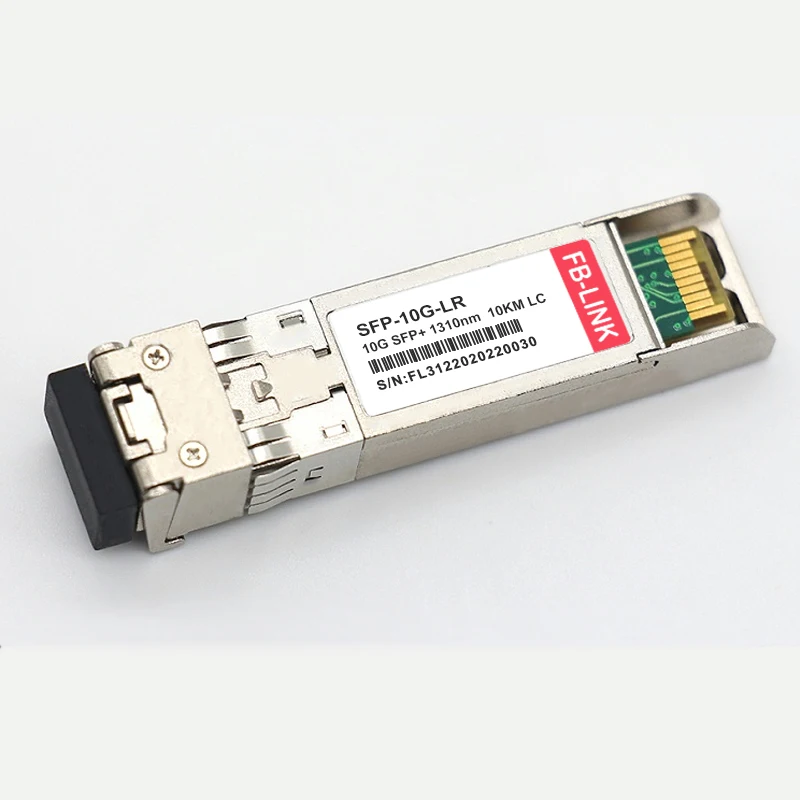 Module à Fiber optique monomode 10G LR 1310nm 10KM SFP + DDM, compatible avec le commutateur Cisco Mikrotik ubiquiti Mellanox