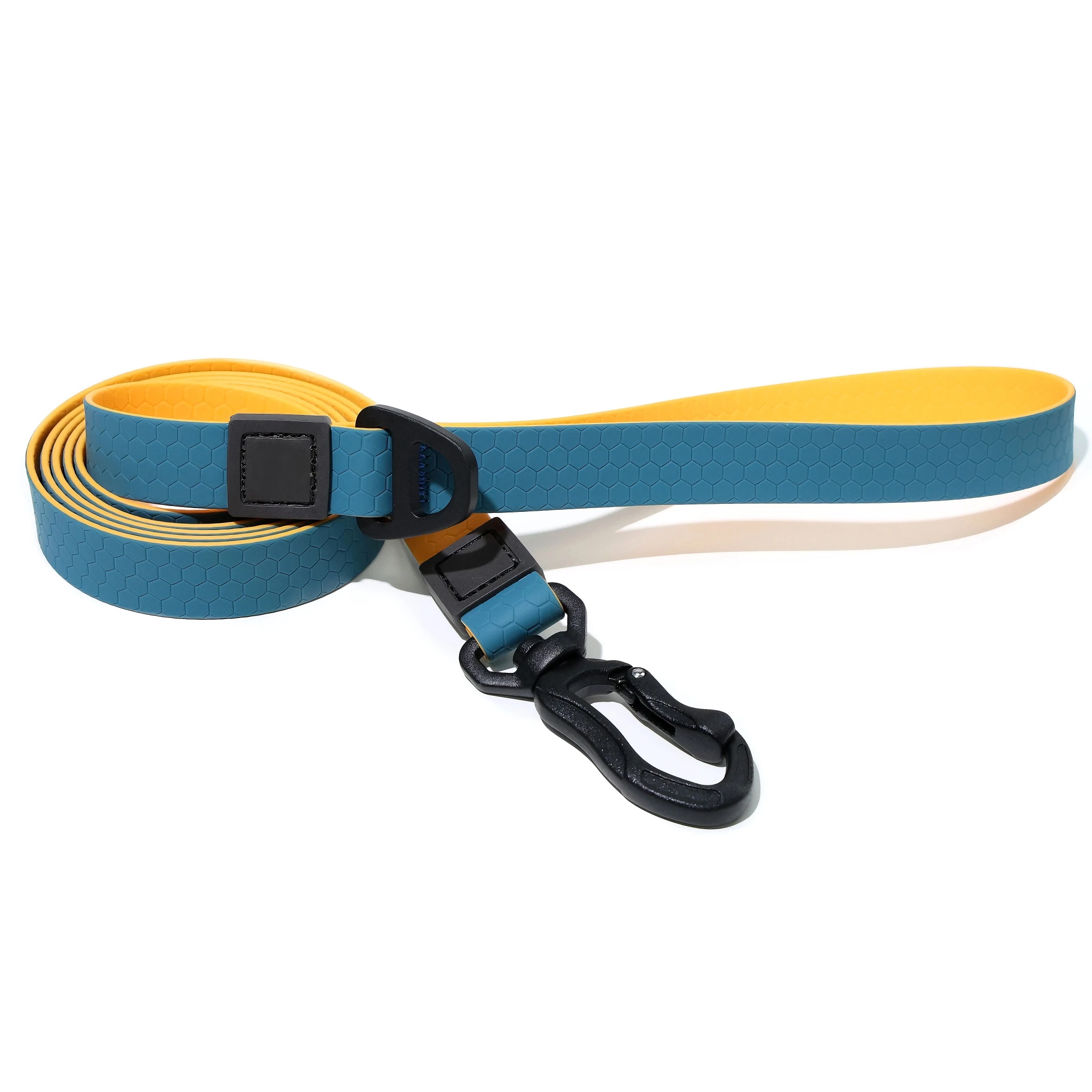 Wasserdichte PVC-Hundeleine 1,5m, Leicht zu Reinigen, Robust, 360° Drehbar ° Drehbarer Zinklegierungs-Haken Hundeleine für Kleine Mittlere Große Hunde – Detail 8