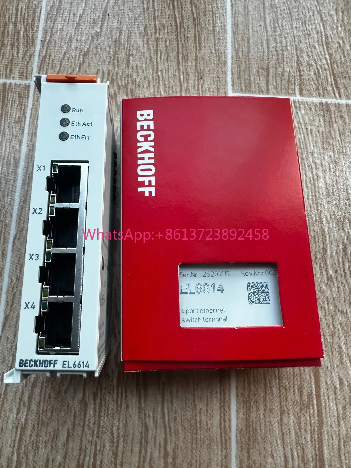 

Beckhoff module EL6614 is brand new and original, high quality