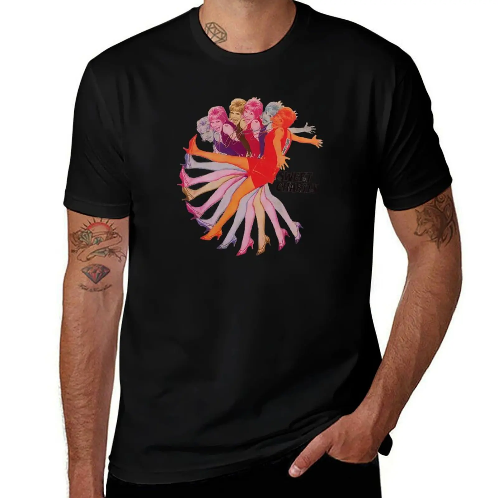 T-shirt Sweet Charity, grande taille, respirant