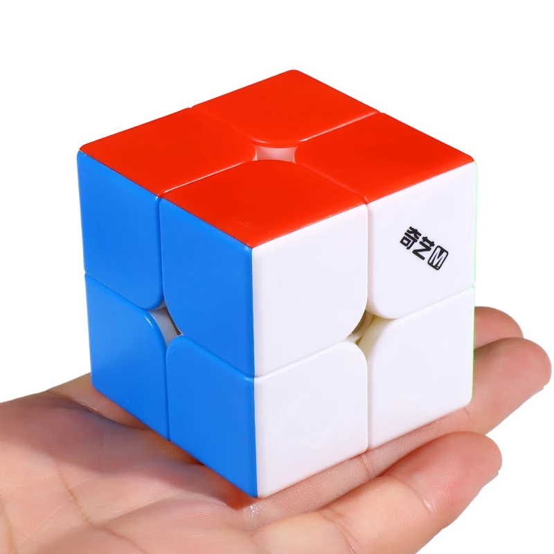 QiYi 2 M Speedcube 2x2x2x2x2 magnetyczna magiczna kostka 3x3x3 M Pro szybkość zawodowa Puzzle 2x2 3x3 zabawki typu Fidget dla dzieci QY Cubo Magico