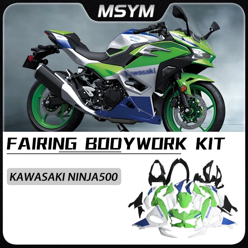 Motorcycle Bodywork Cowling Injection Full Fairing Kit Accessories For Kawasaki Ninja500 Ninja 500 NINJA500 NINJA 500 2024-2025