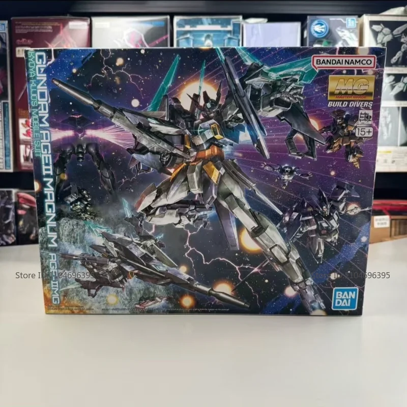 Gloednieuw op voorraad BANDAI Model Toy Gundam AgeII Magunm Originele montage Mecha Anime Figuren Puzzel Vakantie Populair popcadeau
