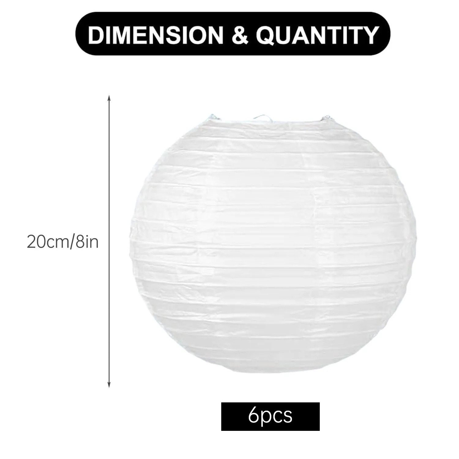 Schwarzgold-weiße runde Papierlaternen, dekorative hängende chinesische japanische Papierlaternen, Lampe für Jahrestag, Geburtstag, Hochzeit – Detail 21