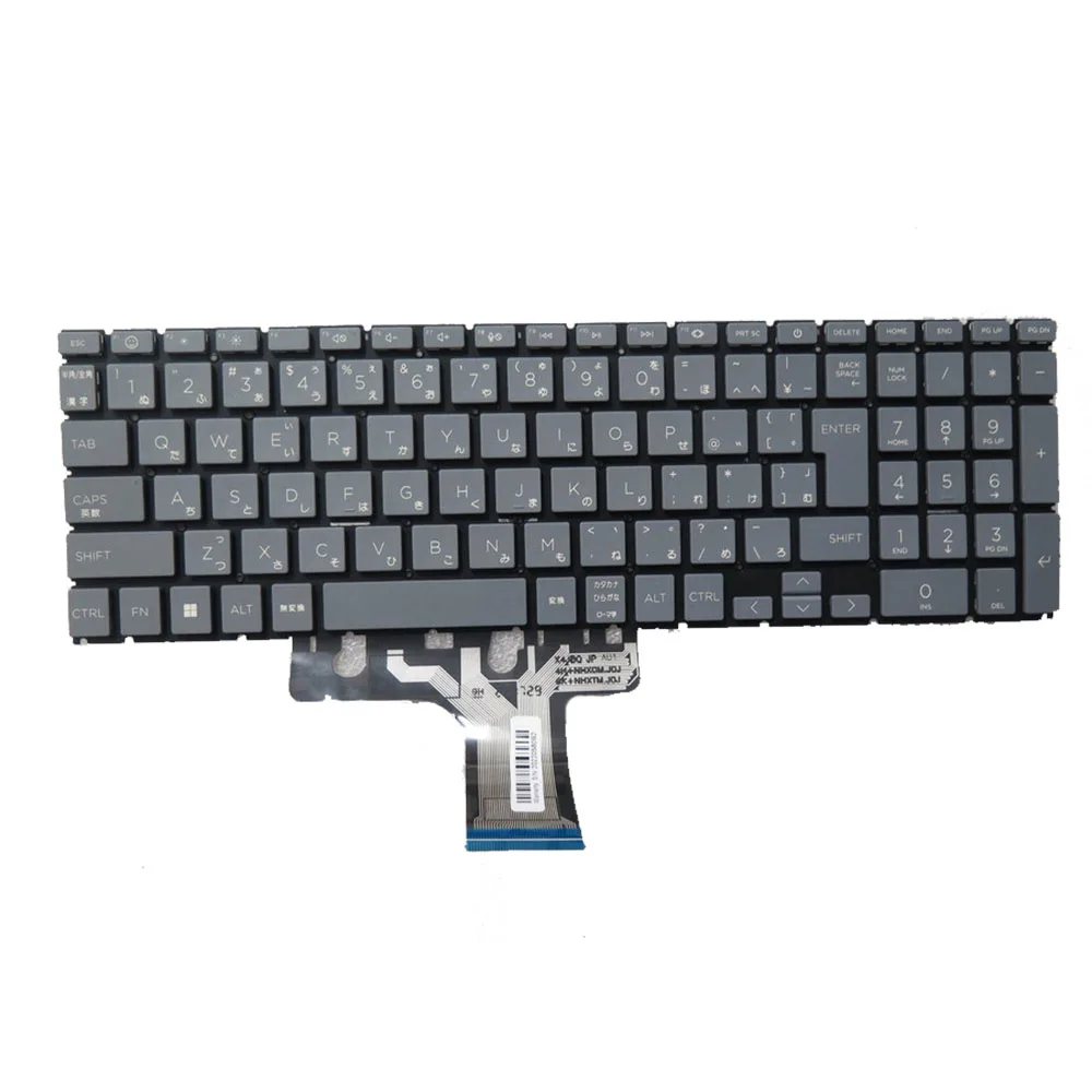 

Laptop Keyboard For HP Pavilion 15-FC 15-FD N36758-291 NSK-X4SNQ 9Z.NHXNQ.S0J AE0PDJ01030 Without backlit Japanese JP Gray New