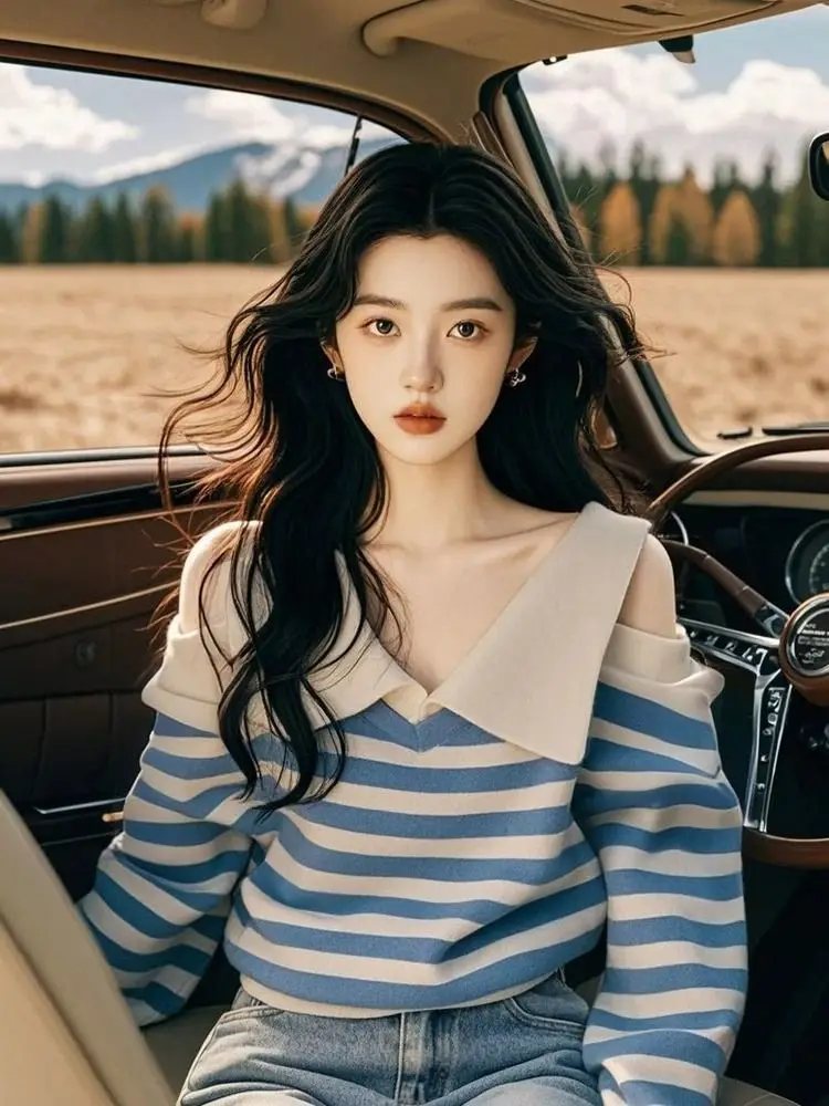 بلوزات نسائية مضغوطة ملابس الشارع الفانيلا يحلق نظيفة المراهقين الشيكات ملابس العمل أحدث الحقيبة الدفء جماليات الثقافة الفرعية