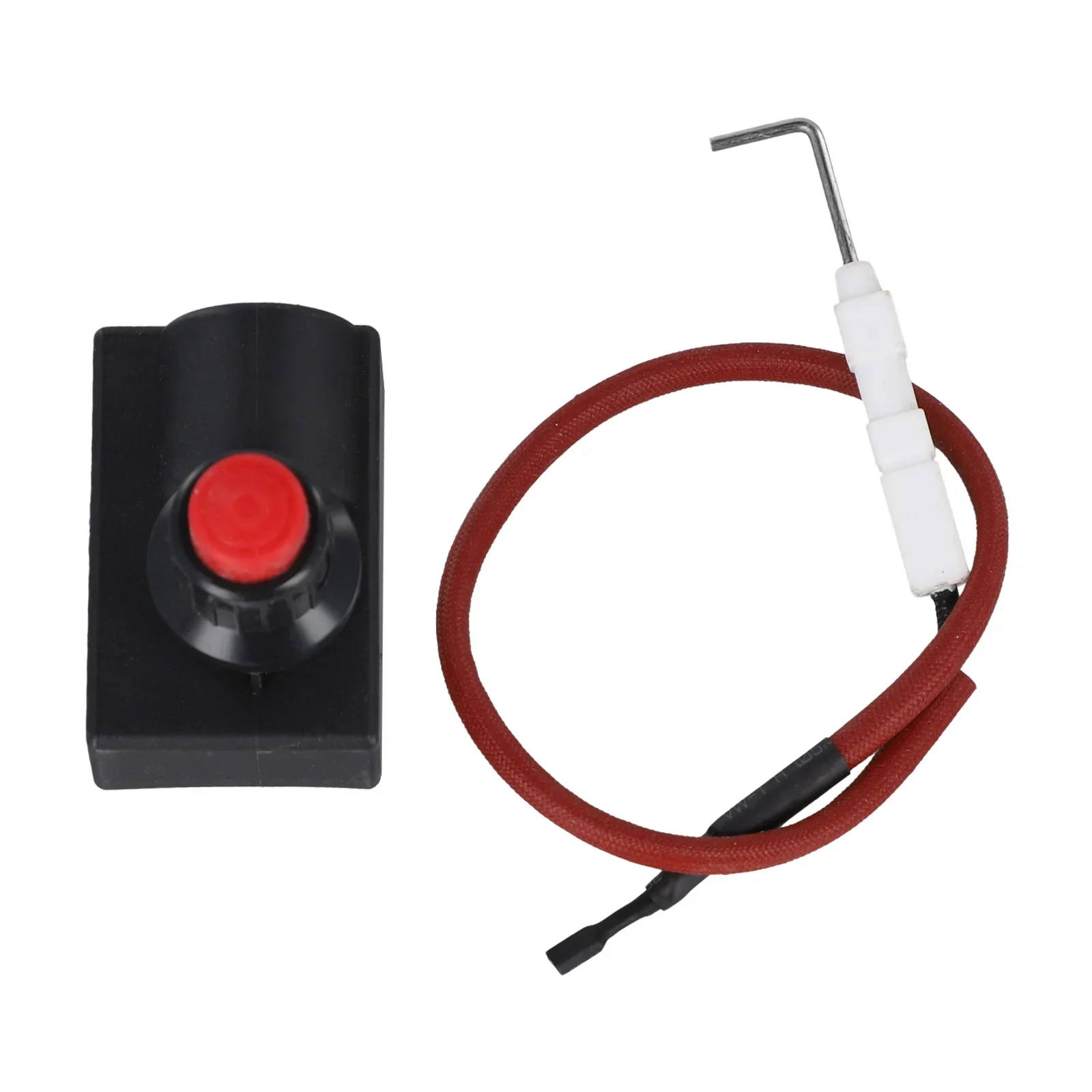 Gas Igniter Electronic Pulse Ignitor Outdoor Cooking Easy To Install Sturdy PP Plastic 1.5 Inches Wide Igniter