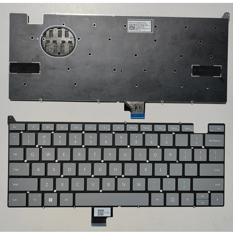 New US Keyboard For Microsoft Surface 1943 Go 2/1963 Go 2/1943 Go 3/1963 Go 3 12.4