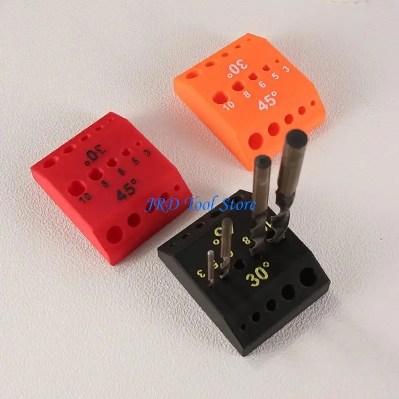 A2UD Portable Plastic Angles Guide For Electric Hand Drills Stable 3D Printed Angles Jigs For Framing And Joineries Tasks