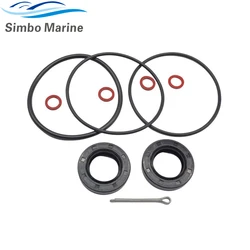 Lower Unit Gearcase Propeller Shaft Oil Seal Kits 93101-20M07 for Yamaha 2/4 stroke 20 25 30HP O-ring 93210-65M50 93210-64ME7