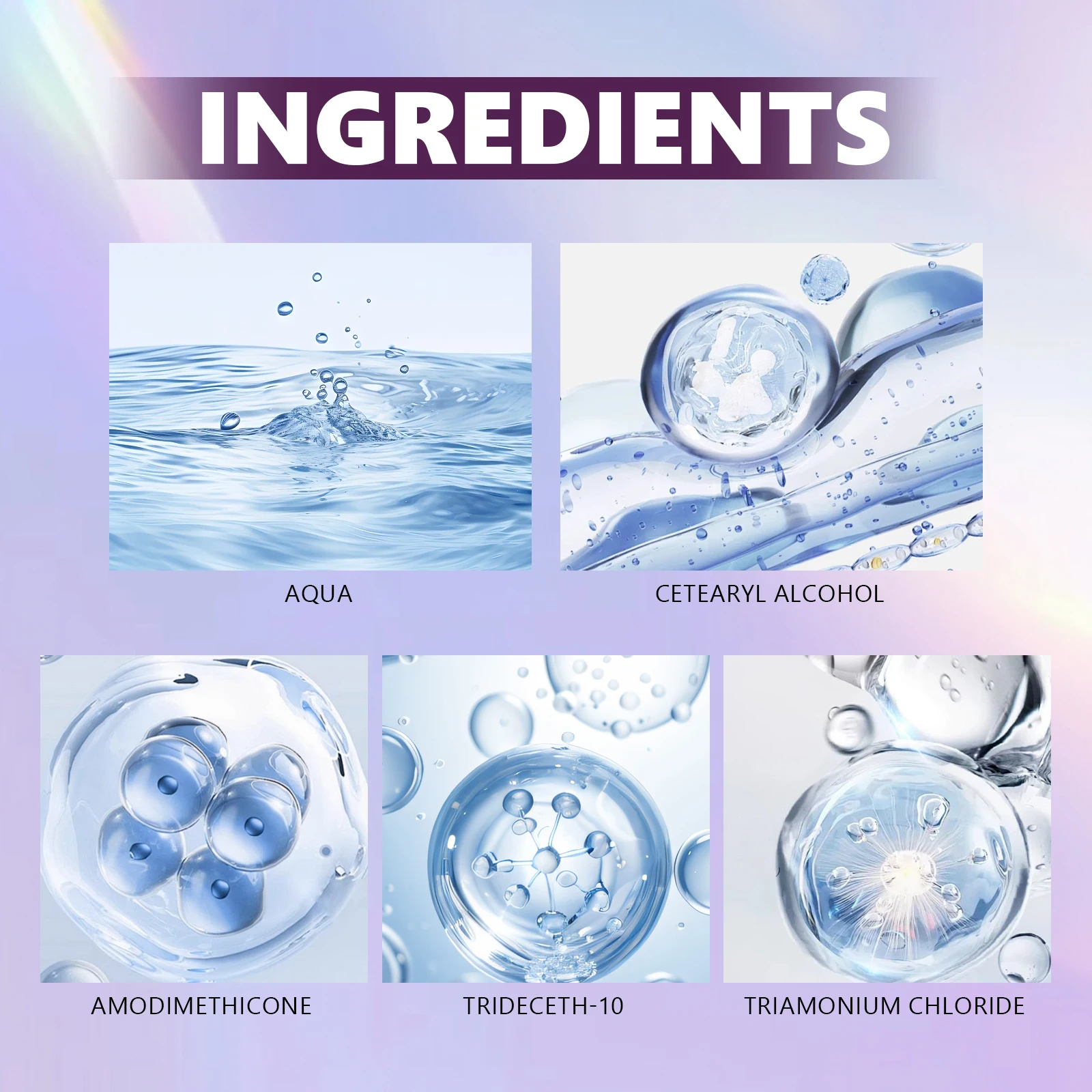 قناع الشعر الأرجواني من ماكا إيسنس 100 مل معالجة التنغيم للشعر الأشقر الفضي، صيانة الألوان، ترميم الرطوبة المشرقة #6