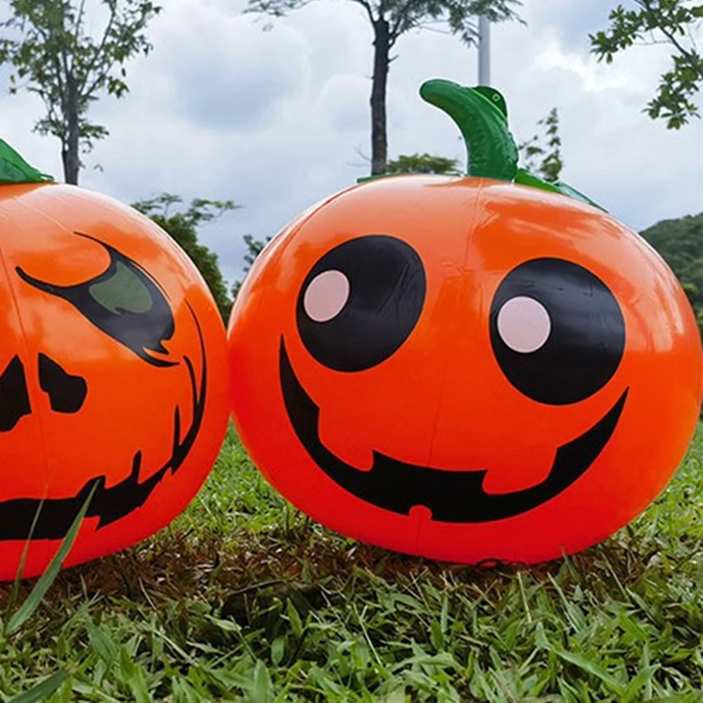 سميكة بولي كلوريد الفينيل اليقطين نفخ كبير اليقطين ديكور حفلة القرع كبيرة معلقة هالوين الديكور لحزب الديكور مول