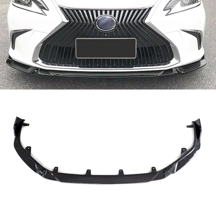 

Modification Modified Car ABS Plastic Front Lip Splitter for Lexus ES 2018 - 2020 Front Exterior Decoration Car Front Bumper Lip