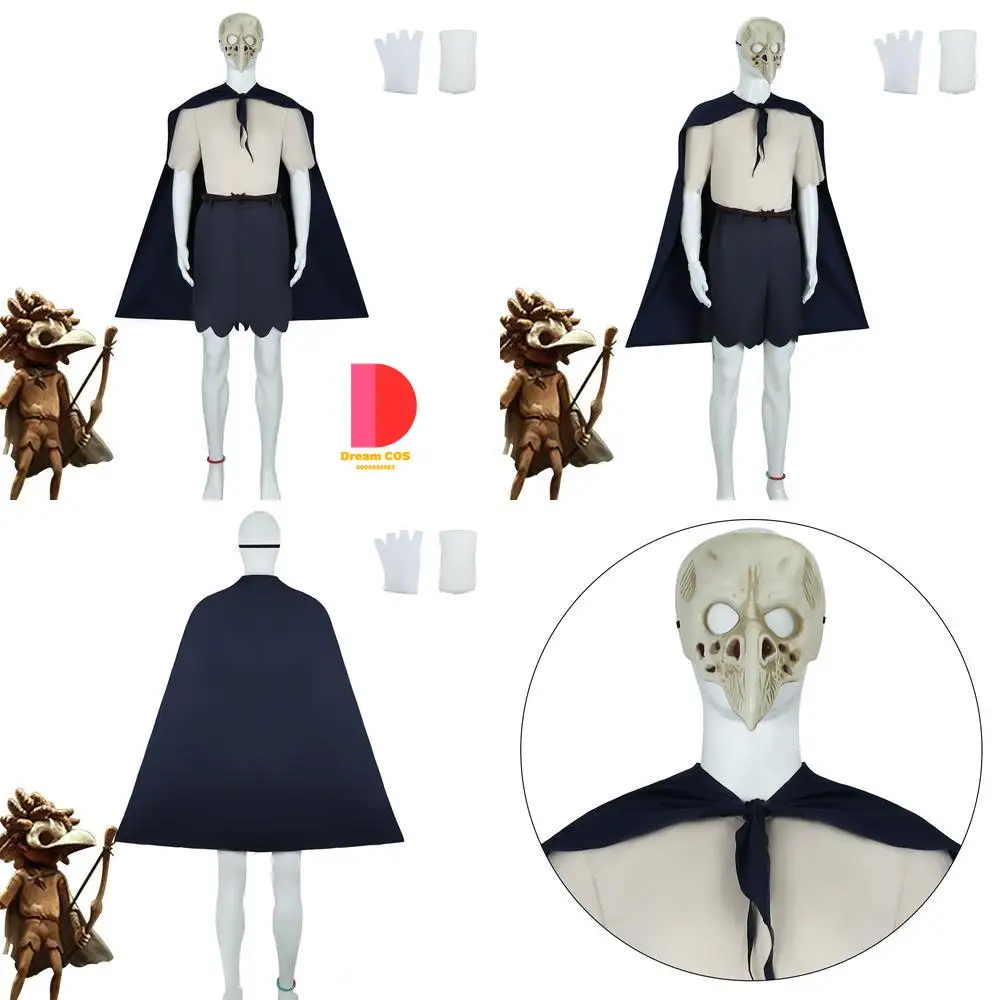 

Popular Game Character Cosplay Costume Anime Low Classic Role Play Clothes Cute Outfit for Men Comic Con Halloween Party Suit