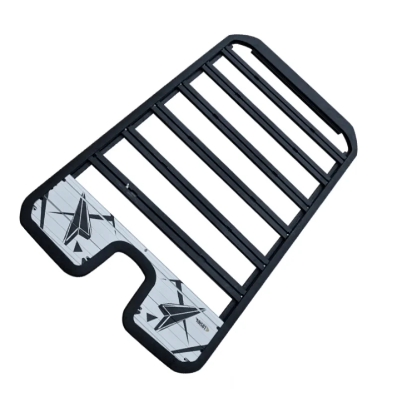 Aluminum Alloy Cargo Roof Storage Basket Universal Offroad SUV Heavy Duty Rooftop Rack Exterior Accessories