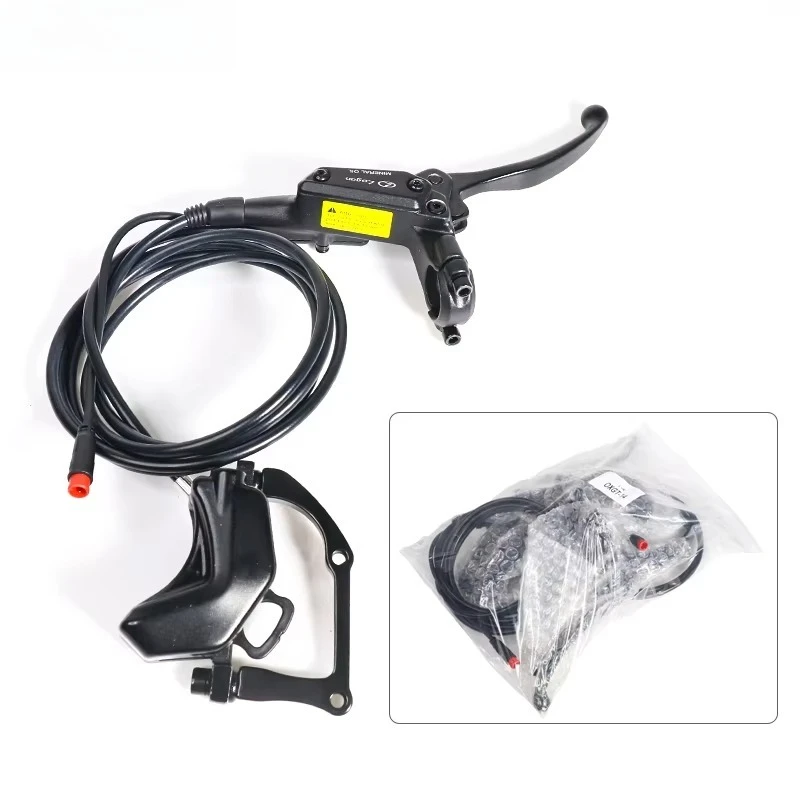 GT 2000 full set hydraulic oil brake 4 piston-4 finger Electric Bicycle Parts Fat bike GT 2000 brake caliper