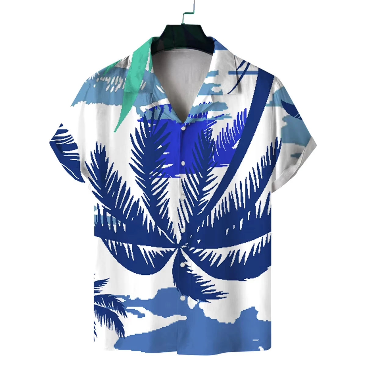 Hawaiian Shirt for Men's Retro 3D Printed Flowers Beach Shirts Blouse for Men Shirt Casual Vacation Street Fashion Short Sleeves