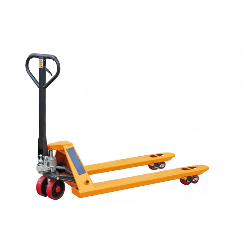 Manual hydraulic forklift loading and unloading pallet truck