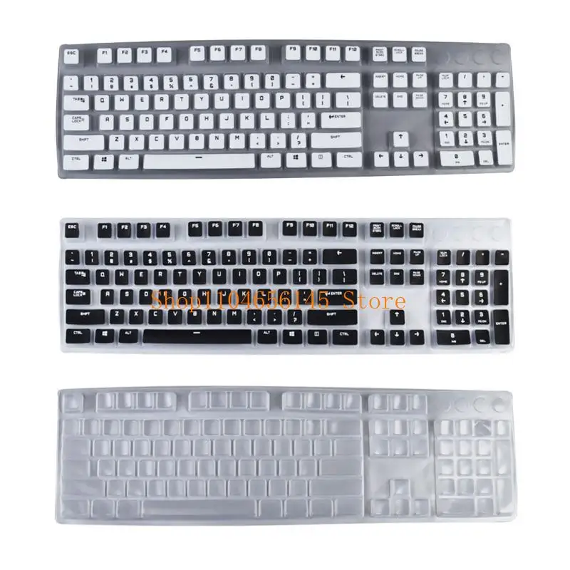 652F Silicone Keyboards Cover for G610 G512 G810 Keyboards Protects Against Dust and Spills with Easy Installation