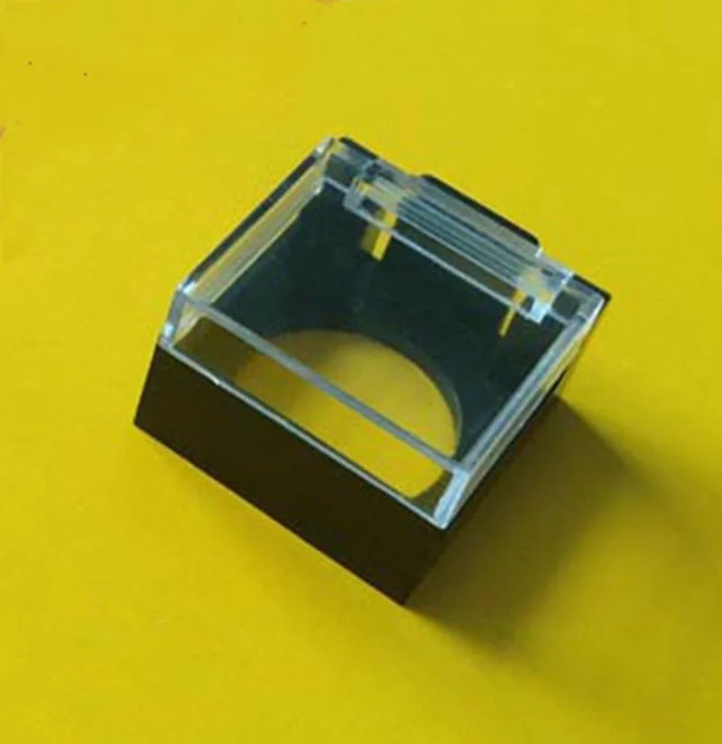 10pcs plastic pushbutton switch transaprent  safety cover  clear switch cover box Square type  for 16mm hole guard cover