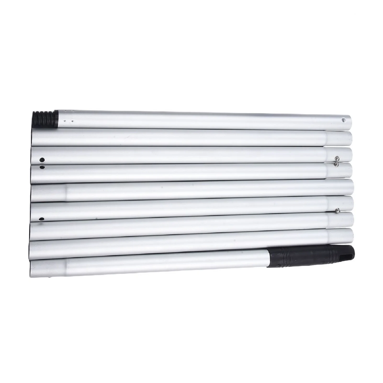 Multi Purpose Tool 0.42m 1.3ft To 3.6m 12ft Aluminum Pole Non-Slip Grip Standard Threaded End Adjustable Length