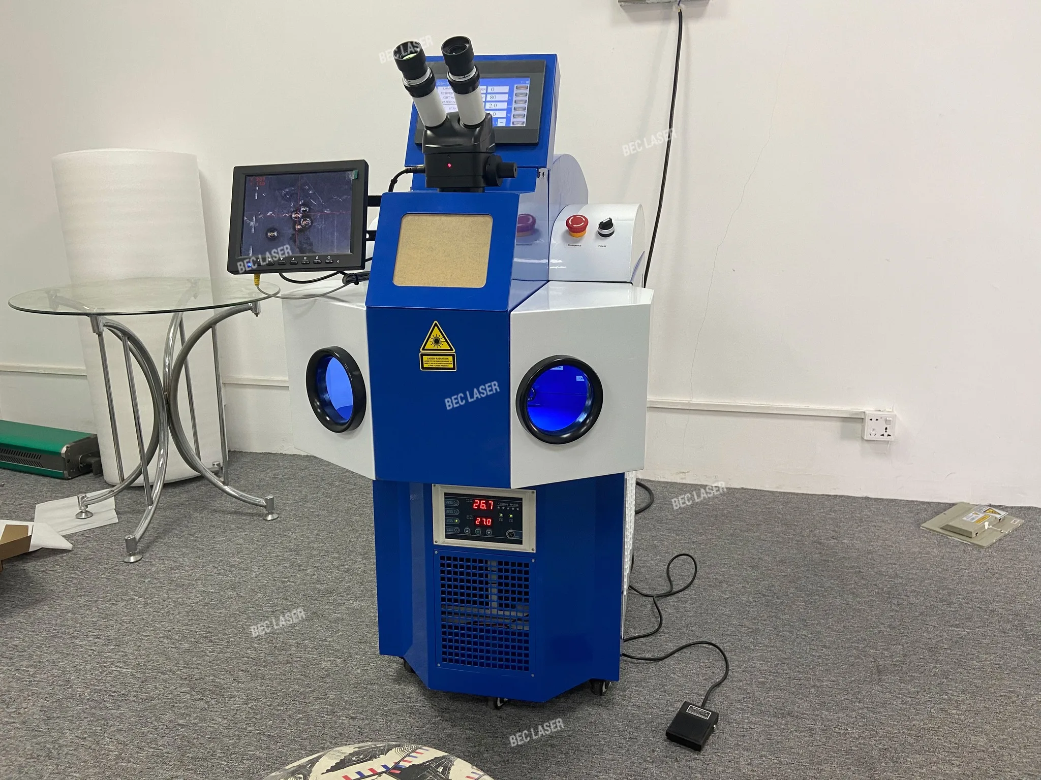 

High Precision 200W Jewelry Fiber Laser Welding Machine Mini Laser Welder for Stainless Steel Gold and Silver Weld