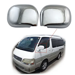 Yifei 2PCS Car Rearview Accessories Chrome Plated Door Mirror Cover Trim For Toyota HIACE Commuter 1997 1998 1999