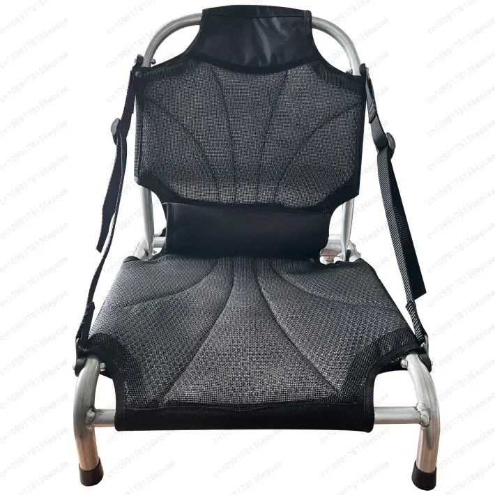 

Folding aluminum kayak fishing seat rafting comfortable aluminum frame 2 person capacity lake river