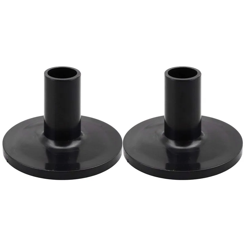 8Pcs Cymbal Sleeves 8PCS 38x26mm Black Drum Cymbal Sleeves Replacement for Shelf Drum Kit