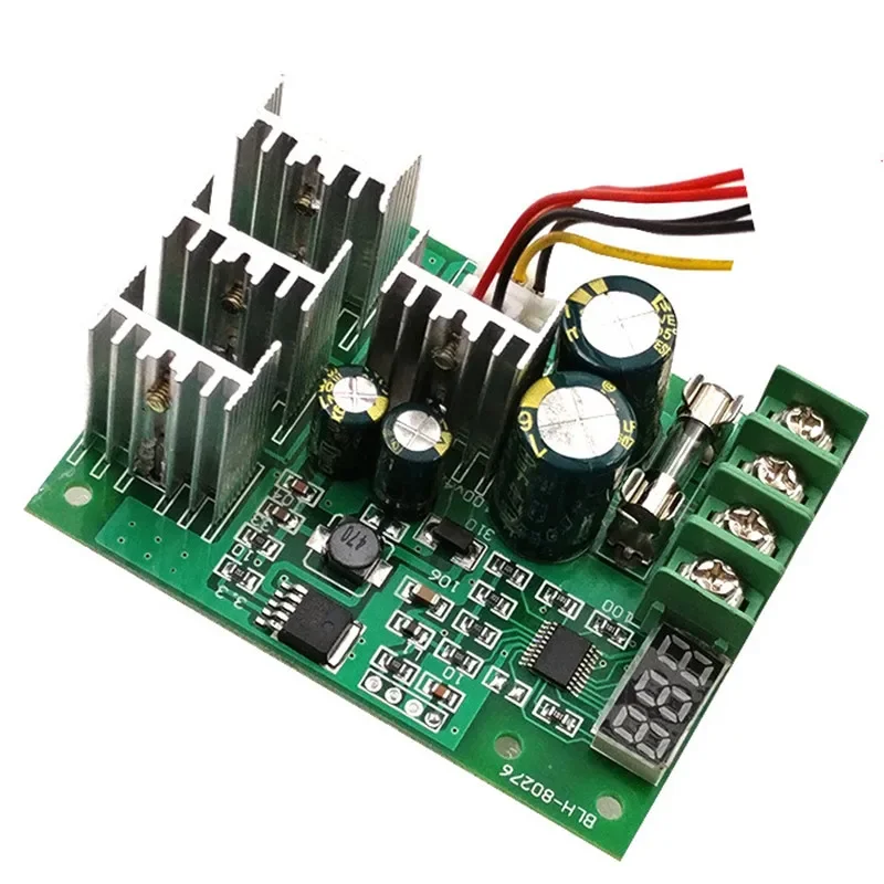 PWM 30A DC motor speed regulator DC6-60V motor speed controller board current regulator