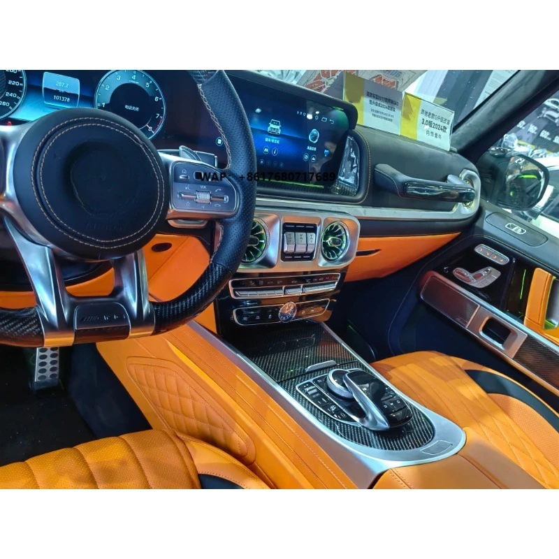 Auto Modification Interior Conversion Upgrade Kits for G Class 2002-2018 W463 to 2019-2024  W464