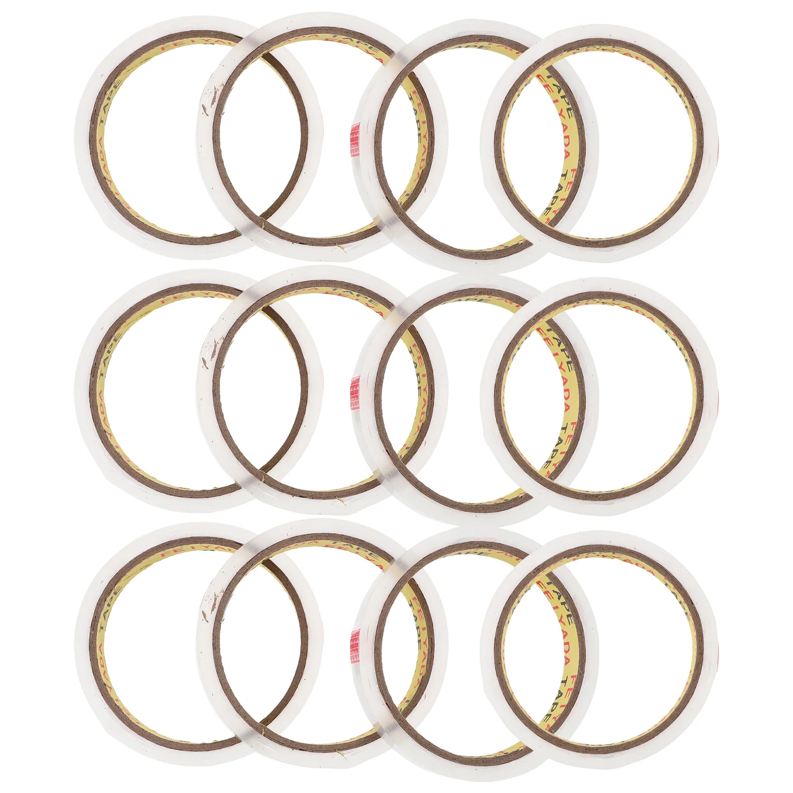 12pcs  Bag Sealing Tying Tape  Supermarket Binding Machine Tape Bag Sealer Packing Tape packing tying   tapes