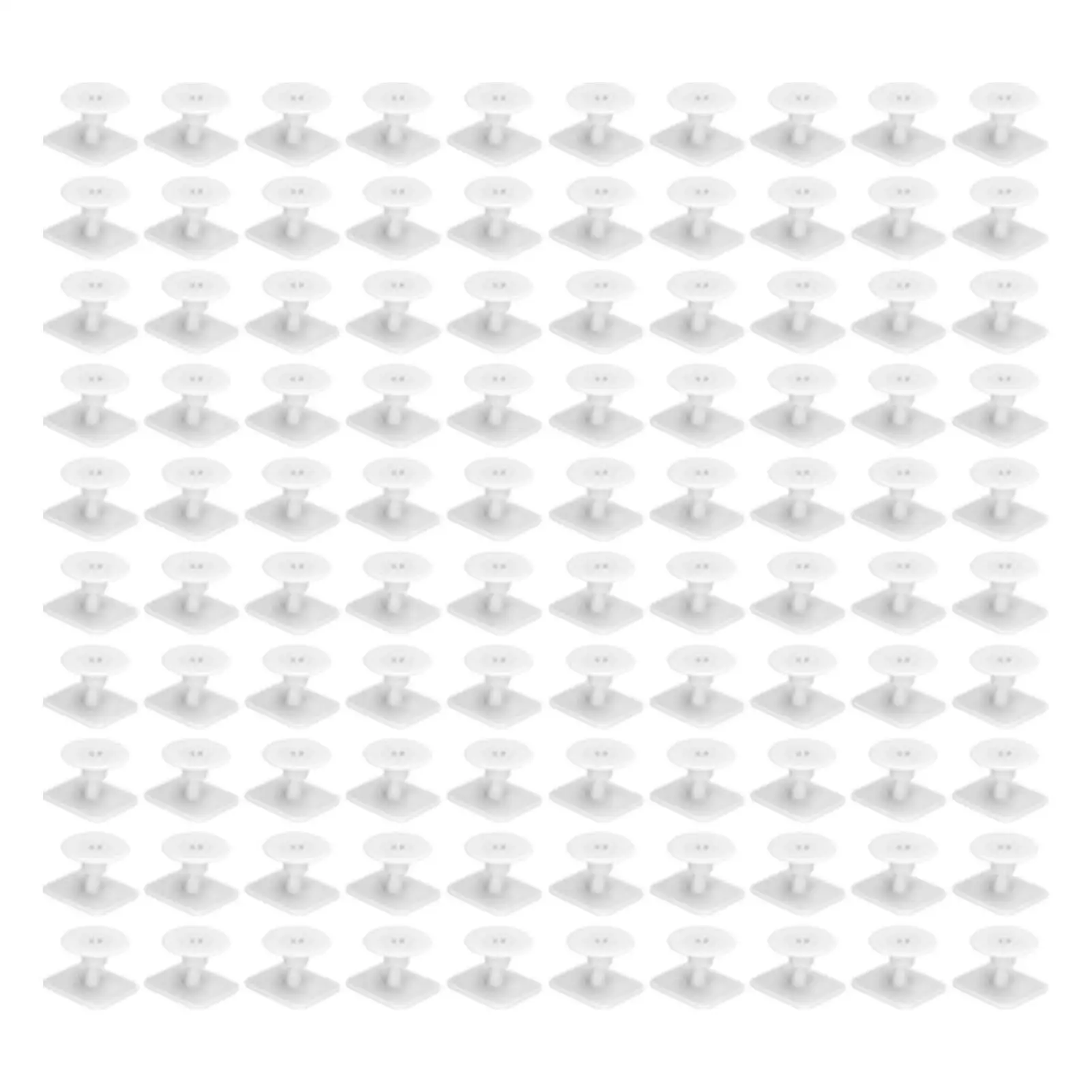 

100PCS BLANK EAR TAGS LIVESTOCK IDENTITY TAGS FOR CATTLE AND for pigs