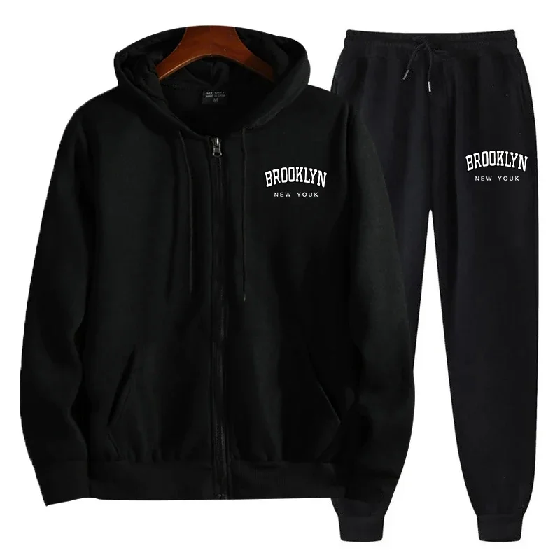 Women's Jacket Tracksuit Zip Hooded Sweatshirt Coat Daily Casual Sports Jogger Clothing AutumnWinter Single Versatile Tops Pants
