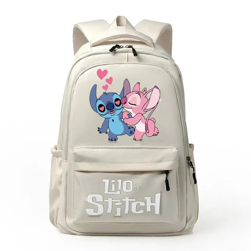 New 45cm Disney Stitch Anime Cartoon Image Large Capacity Knapsack Cartoon Student Sweethearts Fashion Backpack Halloween Gifts