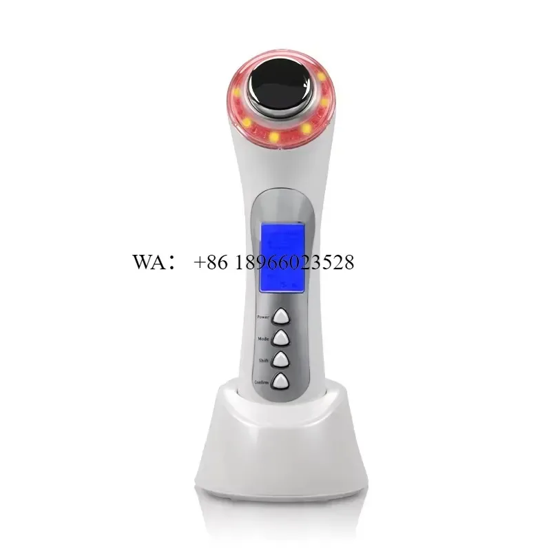 WMWMNU Professional Face Massager Care Beauty Facial Roller Micro Current Lift Soft Home Portable Device for