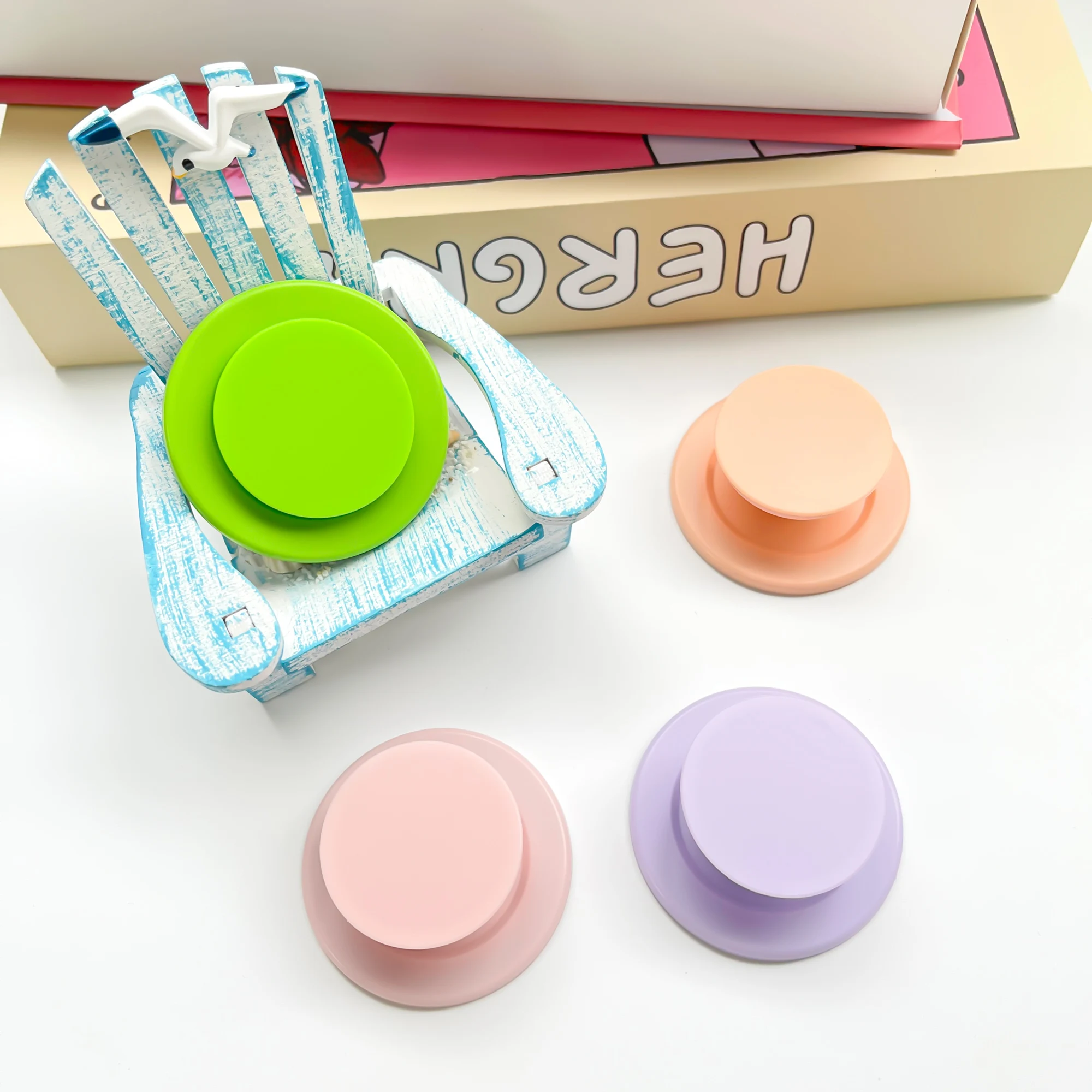 Penyangga Ponsel Magnetik Lucu - Pop Socket Grip ulasan dan harga