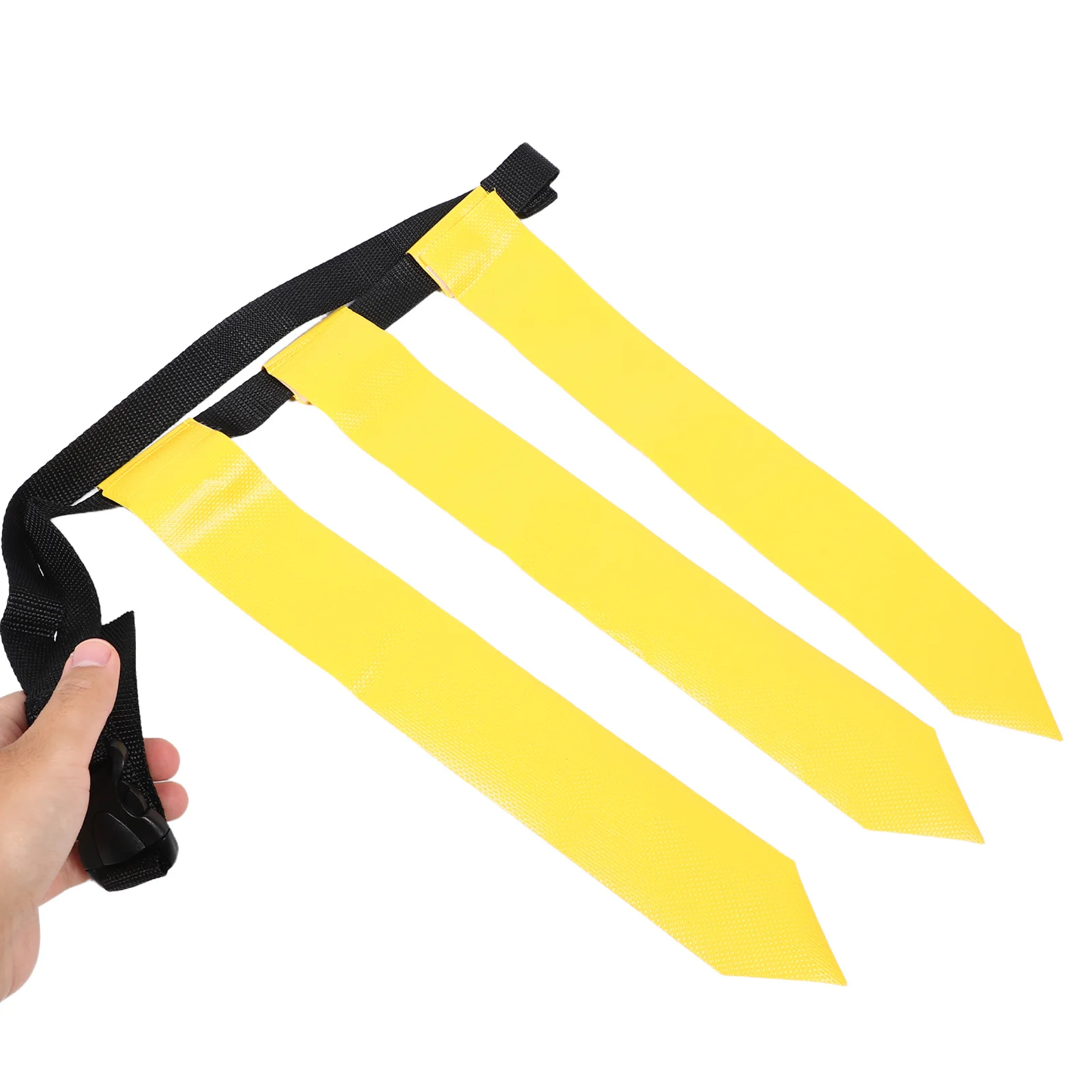 2 Buah Sabuk Flag Football untuk Latihan Bahan Nylon PVC yang Tahan Lama Mudah Dibawa dan Disimpan untuk Tim Remaja dan Dewasa Sabuk Flag Football