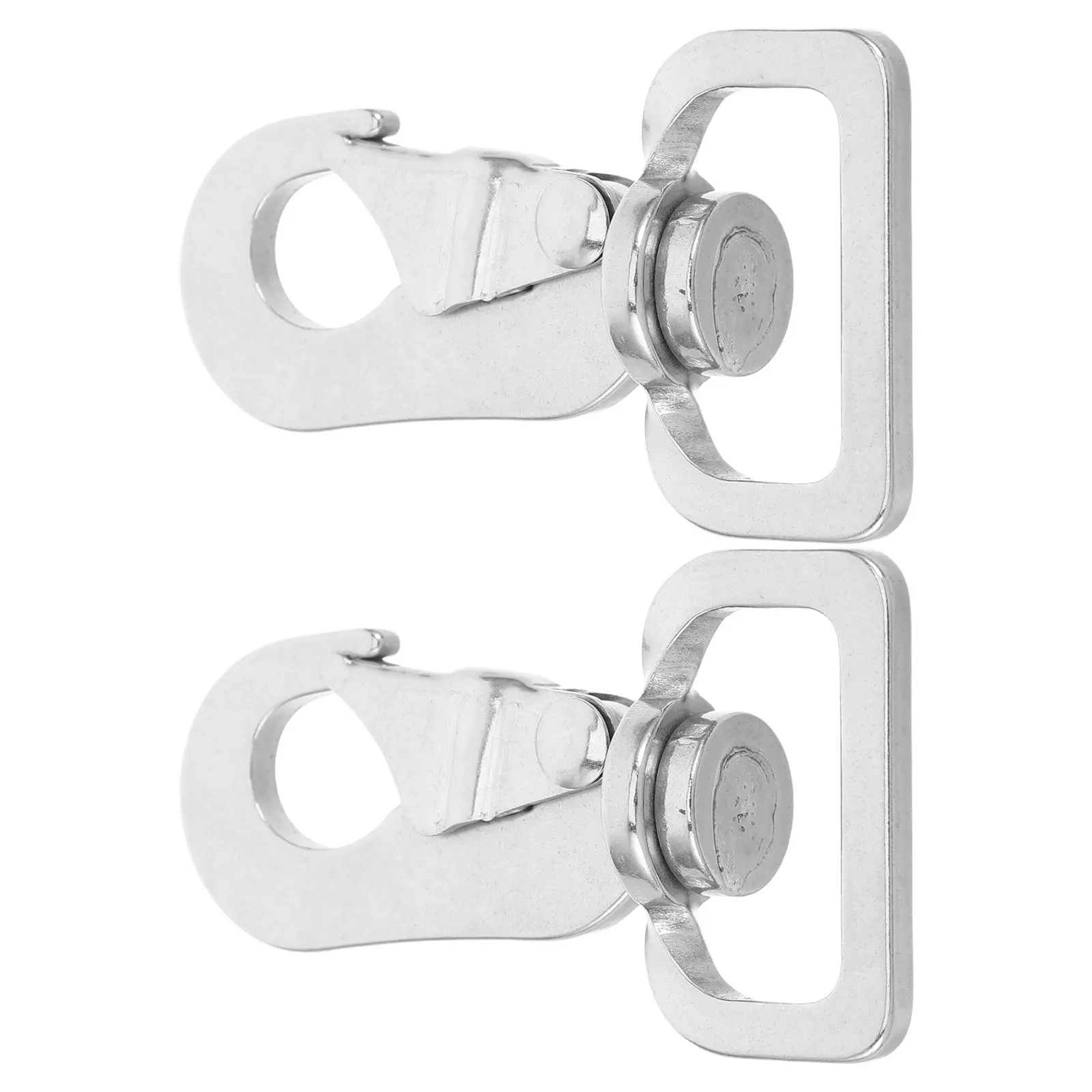 Heavy Duty Stainless Steel Horse Tack Snap Hook with Swivel & Quick Release for Rein, Bridle – 2 pcs