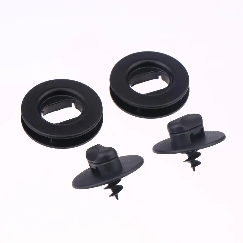 2/4Sets Floor Mat Fixing Clips For Seat Screw Oval Hole Turn Twist Lock Grip Buckle Clip HX1019HX139 3D0864851B41 3D0061795B41
