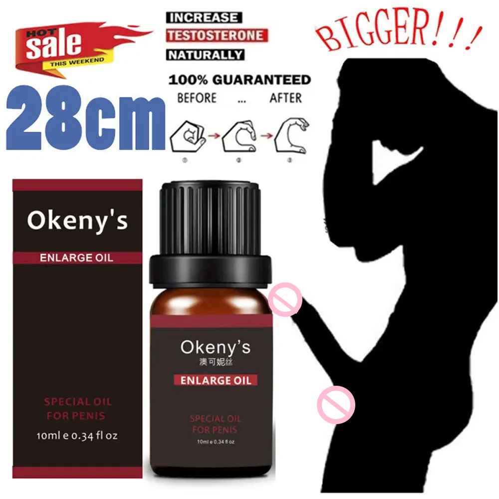 Penis Enlargement Oil Increase Growth Stronger Gel Sex Delay Cream Lubricant for Men Increase Big Dick Growth Thickening 10ml